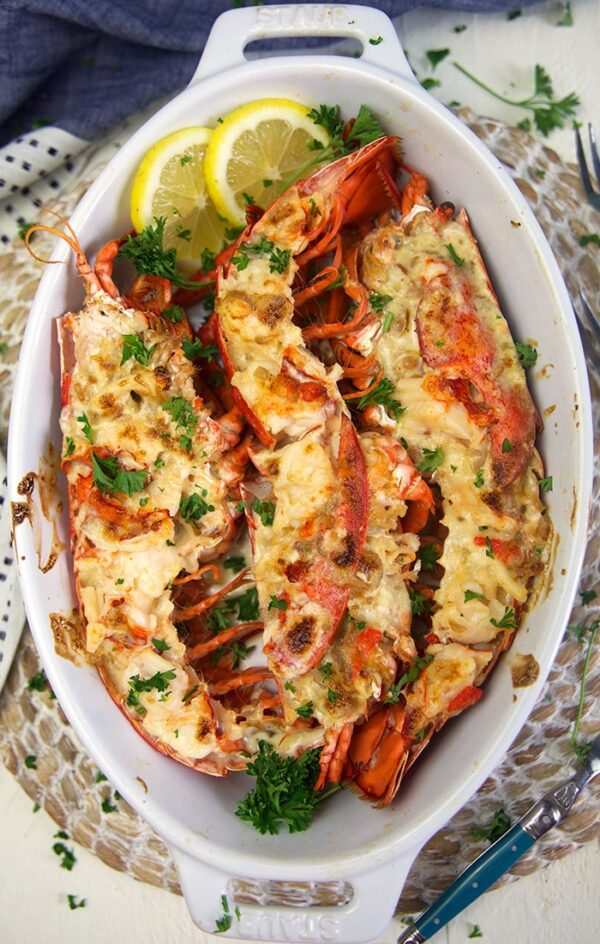 45个最好的海鲜食谱-龙虾热肠。