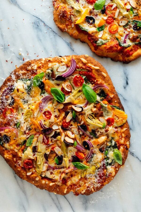 35个最好的披萨食谱-蔬菜。