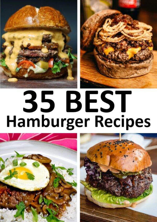35种最好的汉堡食谱。