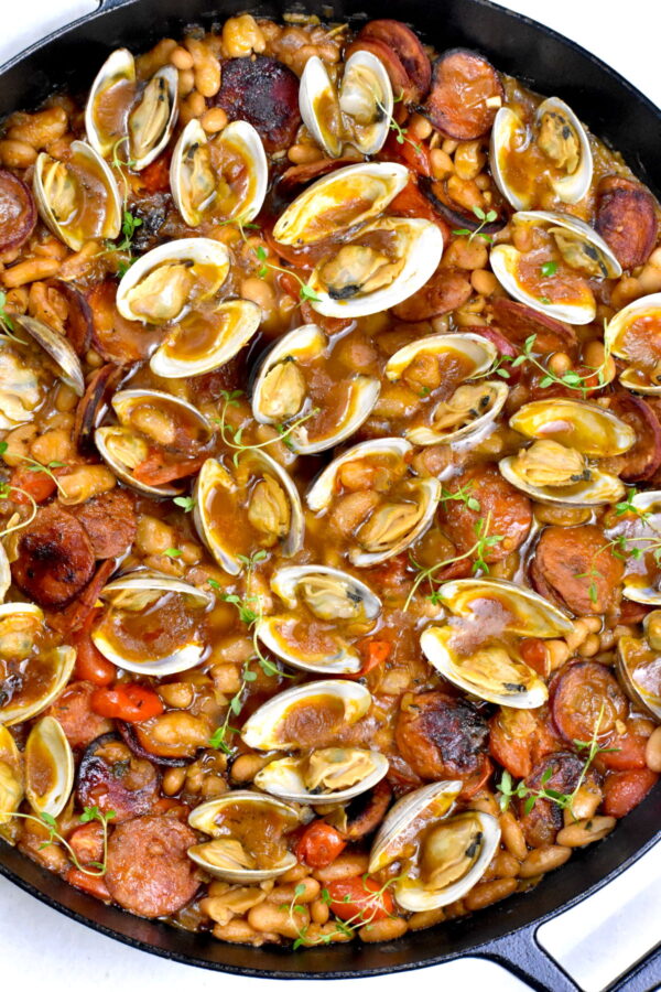45个最好的海鲜食谱-西班牙蛤。